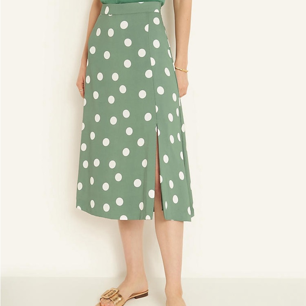 Ann Taylor Summer Dot Skirt